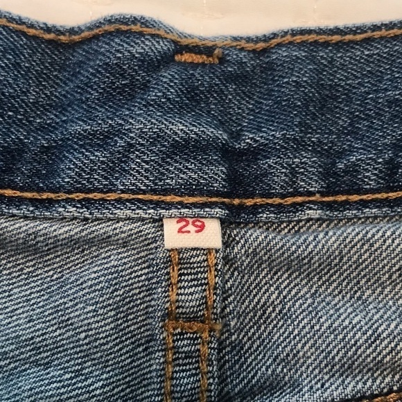 Levi’s Studded Denim Cut Off Shorts Size 29 - Picture 5 of 9